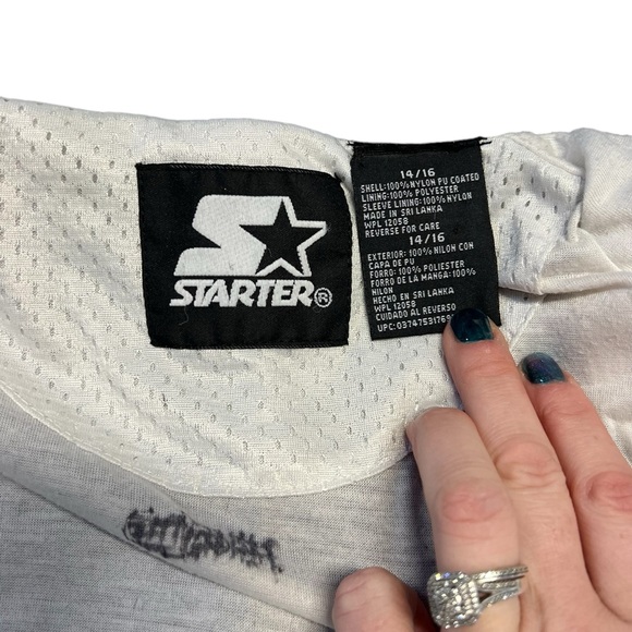 Starter - Boys Athletic Windbreaker Jacket Sz. 14/16 - Picture 4 of 5